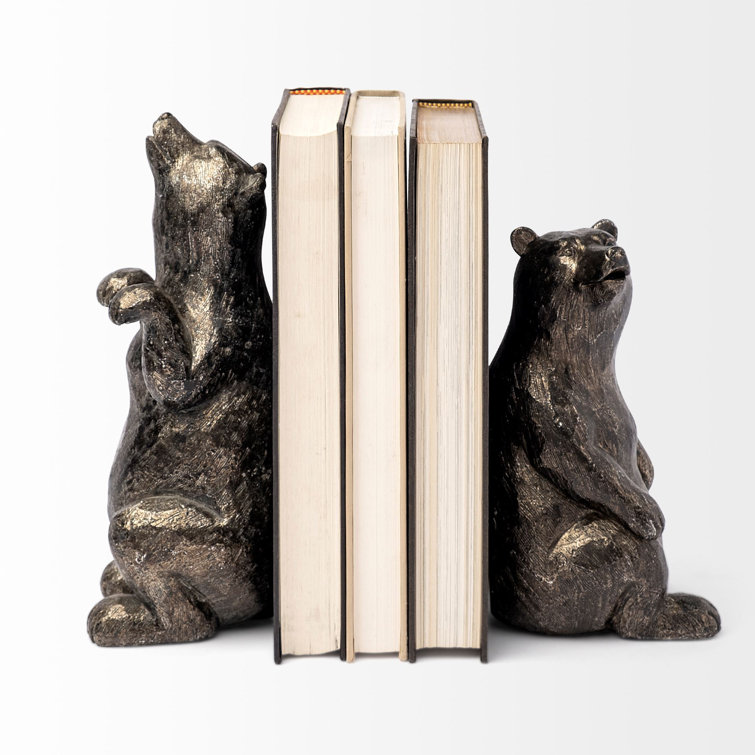 Millwood Pines Nonskid Bookends & Reviews Wayfair